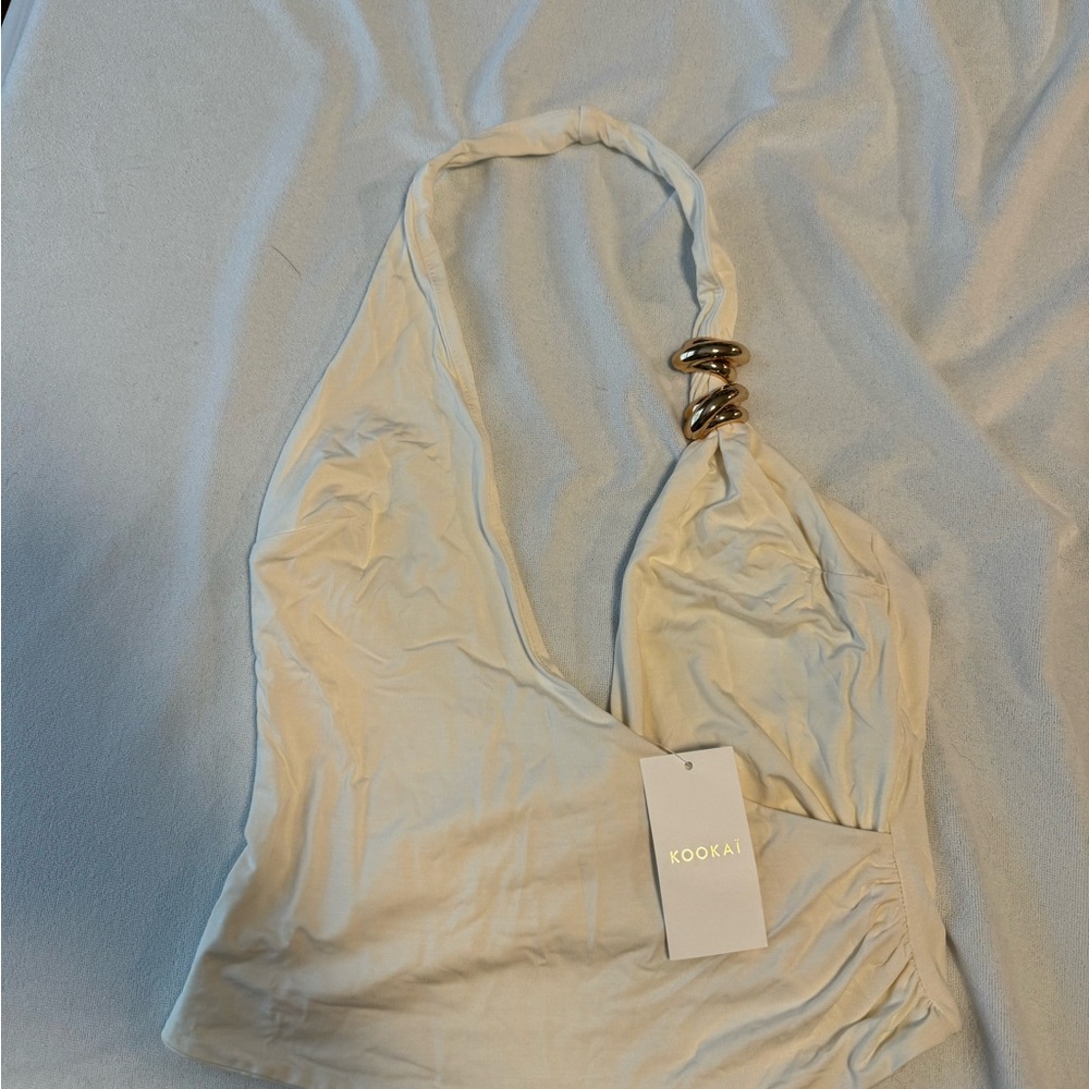 Kookai Coconut Milk Paloma Top